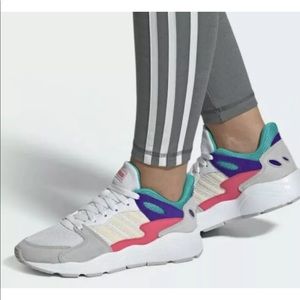 Adidas 301 CRAZY CHAOS SHOES CLOUD WHITE size 8